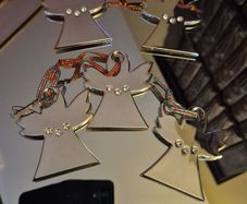 Newbridge Silver Christmas Decorations/ Angels, AV