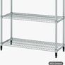 Two metal shelves Image 6