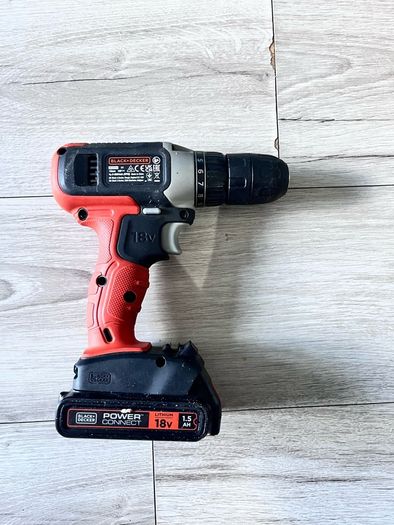 black+decker cordless drill