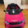 Kids Land Rover Electric Ride on car Pink Image 8