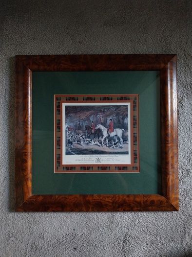 Vintage artwork and frames