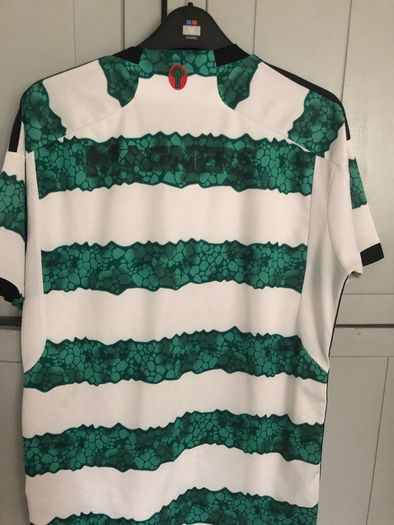 Adidas Celtic FC football jersey.