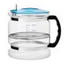 4 L Water Distiller, 1 L/H, 750W Distilled Water Maker Machine with 0-99 H Timing Setting Temp Display, 304 Stainless Steel Countertop Distiller Glass Carafe Cleaning Powder 3 Carbon Image 3