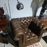 chesterfield tube+ large footstool Image 3