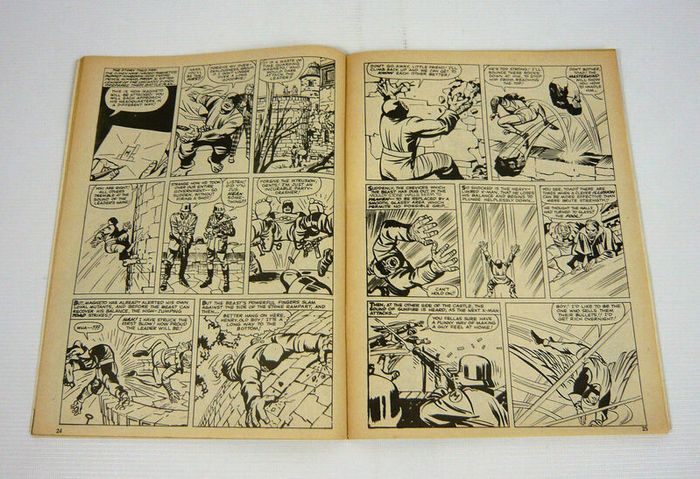 The Super-Heroes - Silver Surfer Titan & The Fury-Issue #8-- Vintage Marvel -April 26th 1975