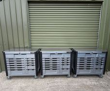 MANAROLA 12-Drawer Tool Box - Fully Loaded With Tools