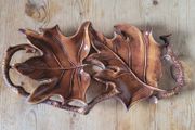 Mid-century leaf centrepiece