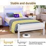 Single Bed Frame with Headboard & LED Lights Image 4