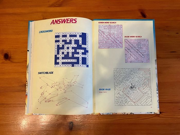 Comic: 'Mask' annual 1986