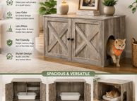 main image for ad Cat Litter Box Cabinet Furniture