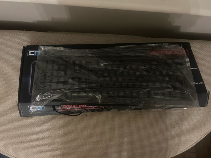 CT Avenger Illuminated Gaming Keyboard & Mouse