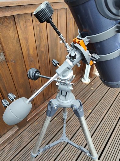 Celestron AstroMaster 114EQ Telescope + Boxed 2x Barlow Lens