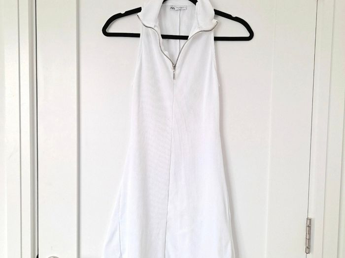 White tennis style dress
