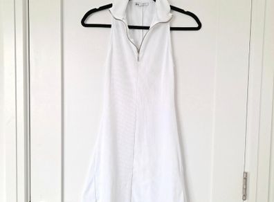 White tennis style dress