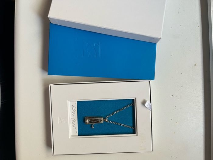 Alan Ardiff New Leak Silver and Gold necklace with pendant