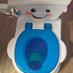 Fischer Price potty, plain potty and several shoes size 6