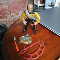 Star Trek TNG playmates 1992 Worf The Next Generation vintage