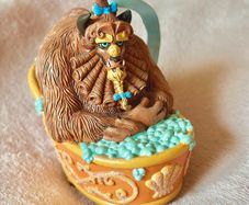 Disney Store Beast Bubblebath Ornament, 2015