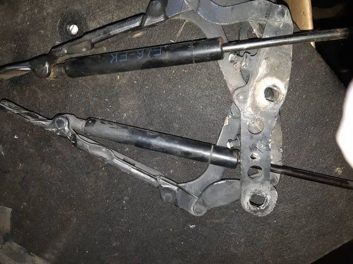 Bmw 3 Series E46 1998-06 Bonnet Hinges Pair