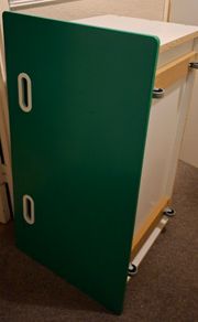 SMASTAD bench with toy storage