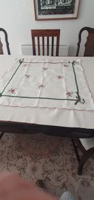 Christmas table cloth