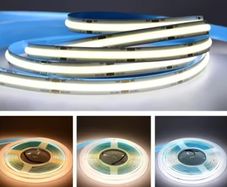 [5M/16.4FT] Newly Upgraded Flexible High-Brightness COB Decorative Neon Light Strip, Powered, 3 Colour Temperatures Available,