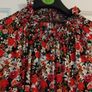 Floral full length Dress size 12 with sleeves Image 3