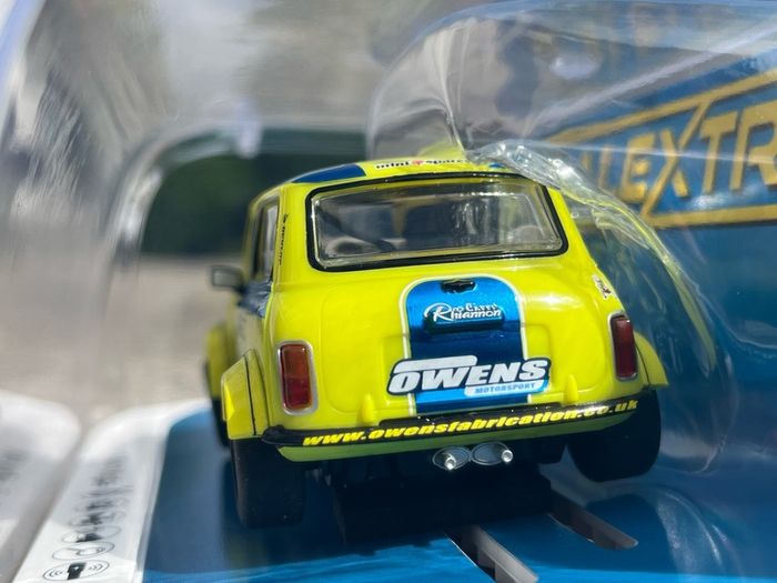 Scalextric Mini Miglia Slot Car - Endaf Owens