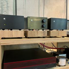 Clones Audio AP1 preamplifier and 55pm monoblocks