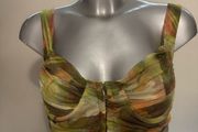 Brand new Zara tulle corset crop top size S UK8 EU36 Free post