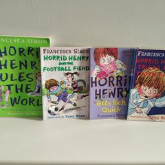 4 Horrid Henry Children's Books