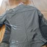 New black ladies leather motorbike jacket Image 3