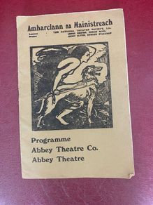 Vintage Abbey Theatre Programme
