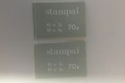 Irish stamps, Error and normal booklets