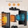 NEW SALE | Electric Heater,1500W Portable Fan Heater, 3 Modes, Energy Efficient Image 4