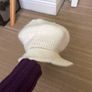 White winter warm hat Image 2