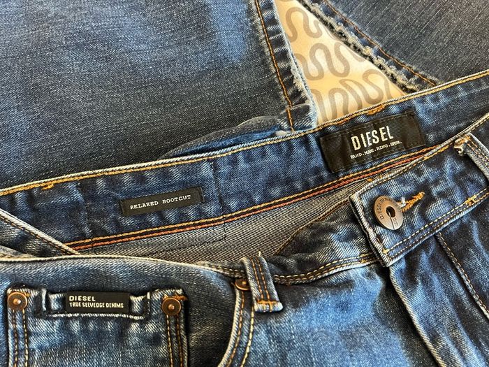 Diesel jeans relaxed bootcut - men