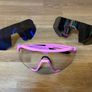 100percent Pink Cycling Sunglasses with 3 Interchangeable Lenses Image 4