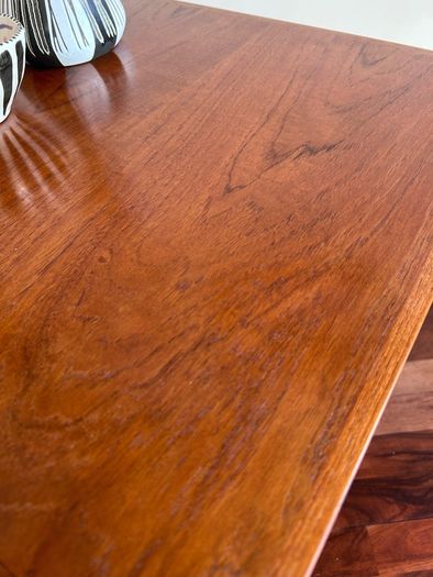 Vintage Danish teak side table retro