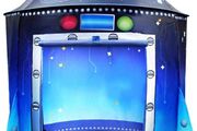 Play Tent Unique Space Tent for Indoor and Outdoor Fun, Portable Pop Up Play Rocket Tent Foldable Playhouse with Carry Bag, Gift for Kids (FREE POSTAGE)