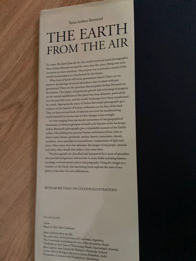 The Earth from the Air Hardback Book