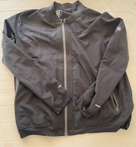 ASICS running jacket top black size XXL