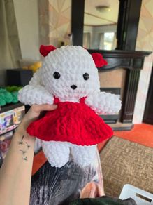 Handmade bunny teddy