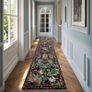Runner Rug for Hallway ,Dark Blue Bird Washable Carpet for Kitchen with Non Slip Backing,Soft Low Pile Long Entryway Rug,Boho Animal Bedroom Floor Mat for Entrance Living Room Laundry Image 4