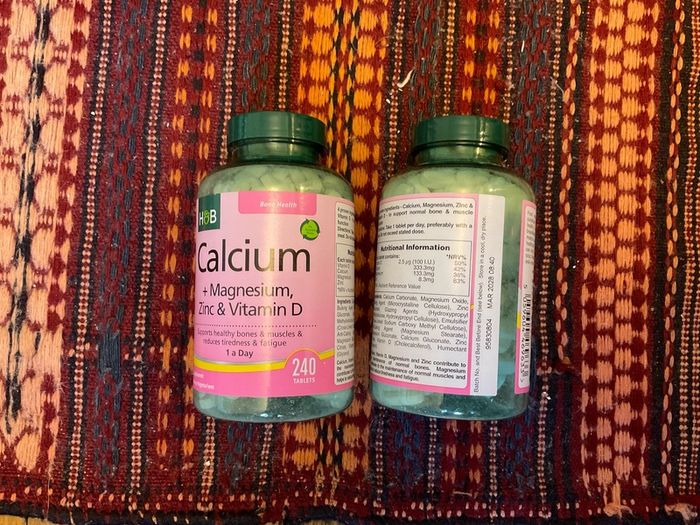 Flash Sale! Holland & Barrett Calcium Magnesium Vitamin D & Zinc 240 Tablets
