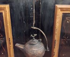 Vintage Ottoman oil lamp