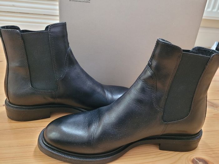 Womens Leather Ankle Boots
