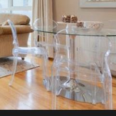 dining room table and chairs