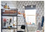 IKEA SVARTA loft bed frame