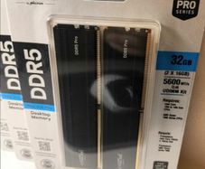 Brand New Pc Ram Crucial Pro 32gb 2x16gb Ddr5 5600mhz Xmp Expo